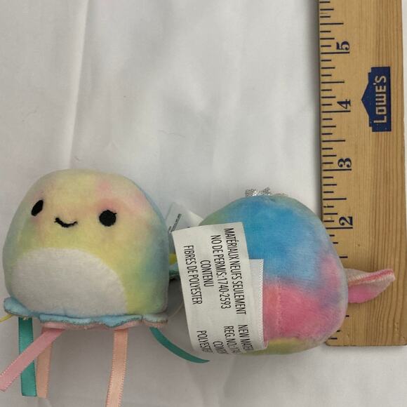 MiniMallows Squishmallows 2.5" Tamara Penguin Janet Jellyfish Pastel Small Mini - Picture 5 of 8